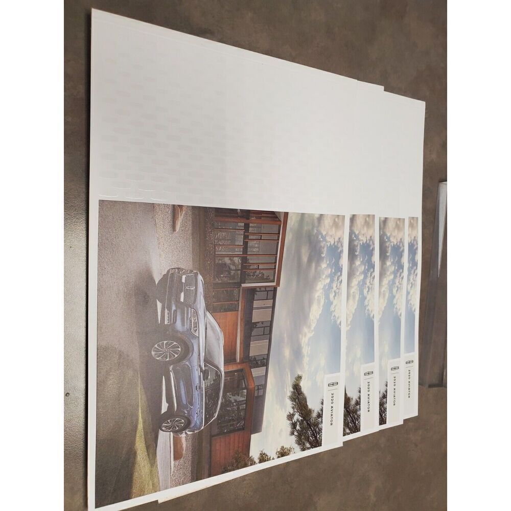 2020 LINCOLN AVIATOR Original Sales Brochure